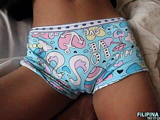 Petite Filipina Teen Feels Intense Creampie Pleasure