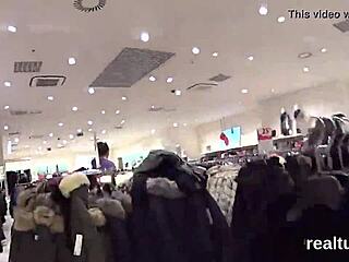 Stellar Czech Teen 18+ Seduced in Supermarket and Pounded Hard in POV