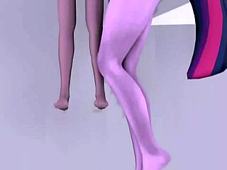 MLPs engage in lesbian futanari animations