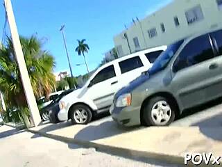 Teen Couple Explores POV Blowjob and Pussy Play