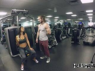 Young wife caught in hidden video