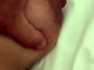 Wife's large breasts lead to amateur anal encounter
