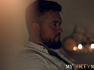 Mary Frost's Intense Couple Play in Dark Room with Fingering and Riding