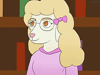 library blonde hentai action