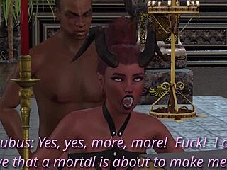 Mone Divine, Leilani Leeanne, and Kapri Styles in oiled ebony threesome