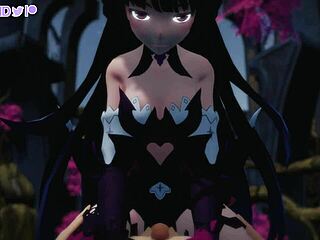 Explore the world of femdom with Raiden Mei in 3D