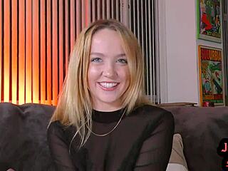 POV Anal Teen 18+ Talks Dirty While Assdrilled in Oiled Butthole Close-Up