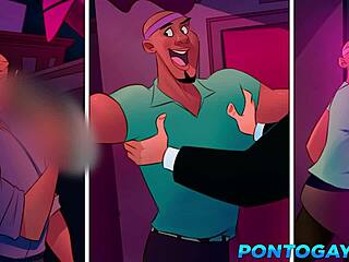 gato dotado sucks and gives ass to gogoboy at gay party