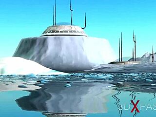 Watch This Cyborg Shemale Fuck the Blonde Hard