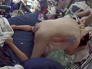 Couple Caught Cheating on Bedroom Cam