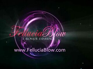 Artistic blonde milf delivers a stunning blowjob in heaven