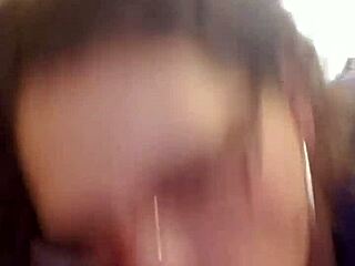 shay deepthroats bbc for messy cumshot action