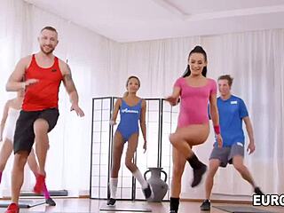 Threesome Fun with My Favorite Athletic Clients