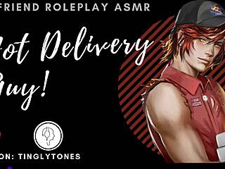 Hot delivery guy roleplay with boyfriend, masturbate to my voice?