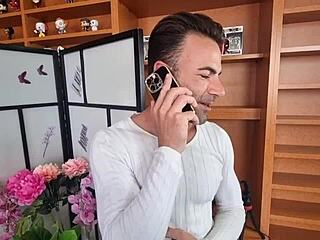 vittoria divine in rough group scene