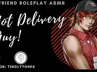 Hot delivery guy roleplay with boyfriend, masturbate to my voice?