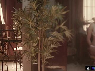 Blonde beauties Tiffany Tatum and Angelika Grays engage in sensual lesbian domination