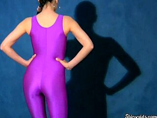 Fitness in spandex: High-gloss workout videos