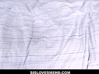 Layla london's big tits titty fucked by stepbrother in taboo encounter