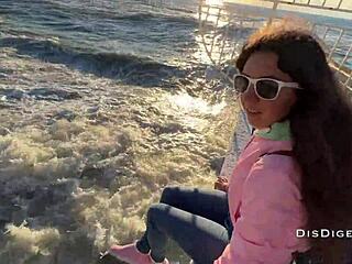 public agent - snagged a stunning beauty and drilled her wet pussy in the shower