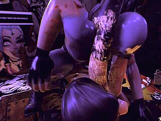 What secrets does this redhead reveal in hentai adventure part 8?