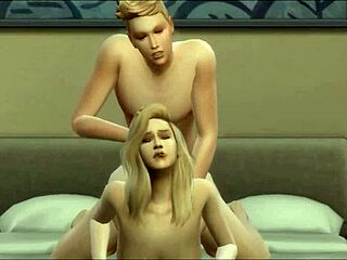 Stepson catches mother-in-law masturbating and takes her passionately