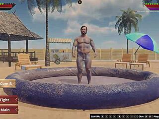 Ethan engages in intense 3D sex with Scara in Assjuice video