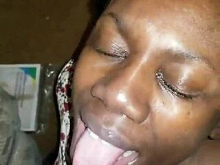 Lick Balls With Intense Passion And Desire