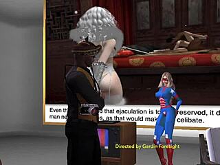 barkai and lady america have orgasmic sex in cosplay costumes