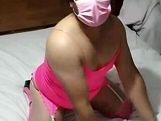 Pamelitha衣柜人妖群交派对被狂干