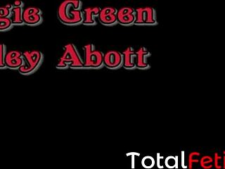 Ashley Abbott Teaches Maggie Green Lesbian Sex With Big Tits And Shaved Pussy