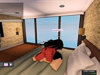 Succubus Meru's erotic adventures in Roblox