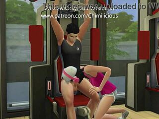 Sexercise With Horny Girlfriend In Public Gym, Horny FUCKING Now!