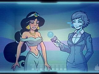 complete hentai anime gameplay with petite girl dancing on webcam