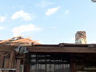 Fake sheriff roughly gags and dominates hot babes.