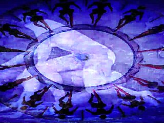 Vintage Beauty Unveils Hairy Charm in Outdoor Retro Scene