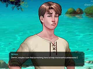 wal4 horny boys spying busty blondy underwater