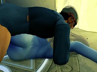 I humbled the evil snow queen with raw cock action