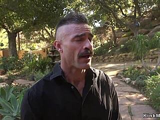 Debt Collector Fucks Tied Blonde Babe Suggestively