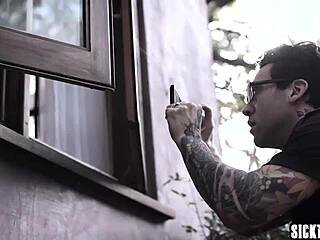 i fucked this petite blonde teen with my big voyeur cock, oh shit