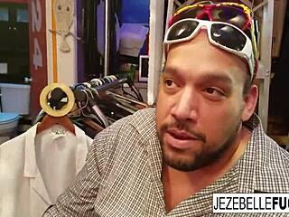 Jezebelle And Leya, Brunette MILFs With Big Tits, Explore Pussy And Ass In Lesbian Sex