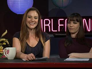 hey, check india summer, dana, and samantha chattin’ hot stuff on set with pure sexiness and charm! 😍