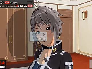 Uncensored erotic anime with ASMR voice for idol Ma