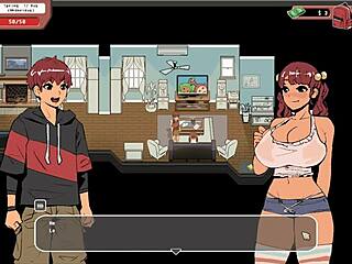 Spooky milk life hentai step sister touches brother's big cock first time