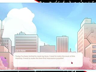 Tsundere Milf Feels Embarrassed as Ass Gets Stuck in Elevator Without Panties