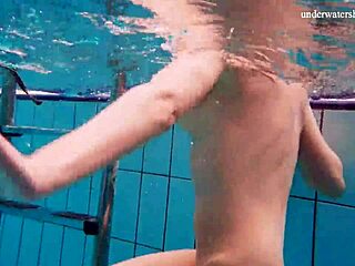 avenna with nina mohnatka and marketa enjoying pool time together