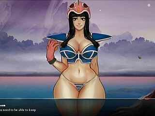 Chichi gives titjob in Dragon Ball adventure part 35