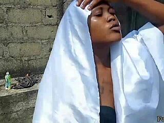 Does Ijeoma Enjoy Fucking a Strange Man in the Bush?