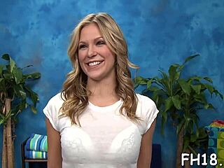 nudist massage on the beach with oiled bodies