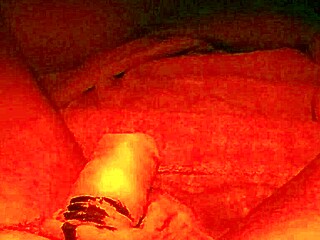 Masturbating slave's intense orgasm